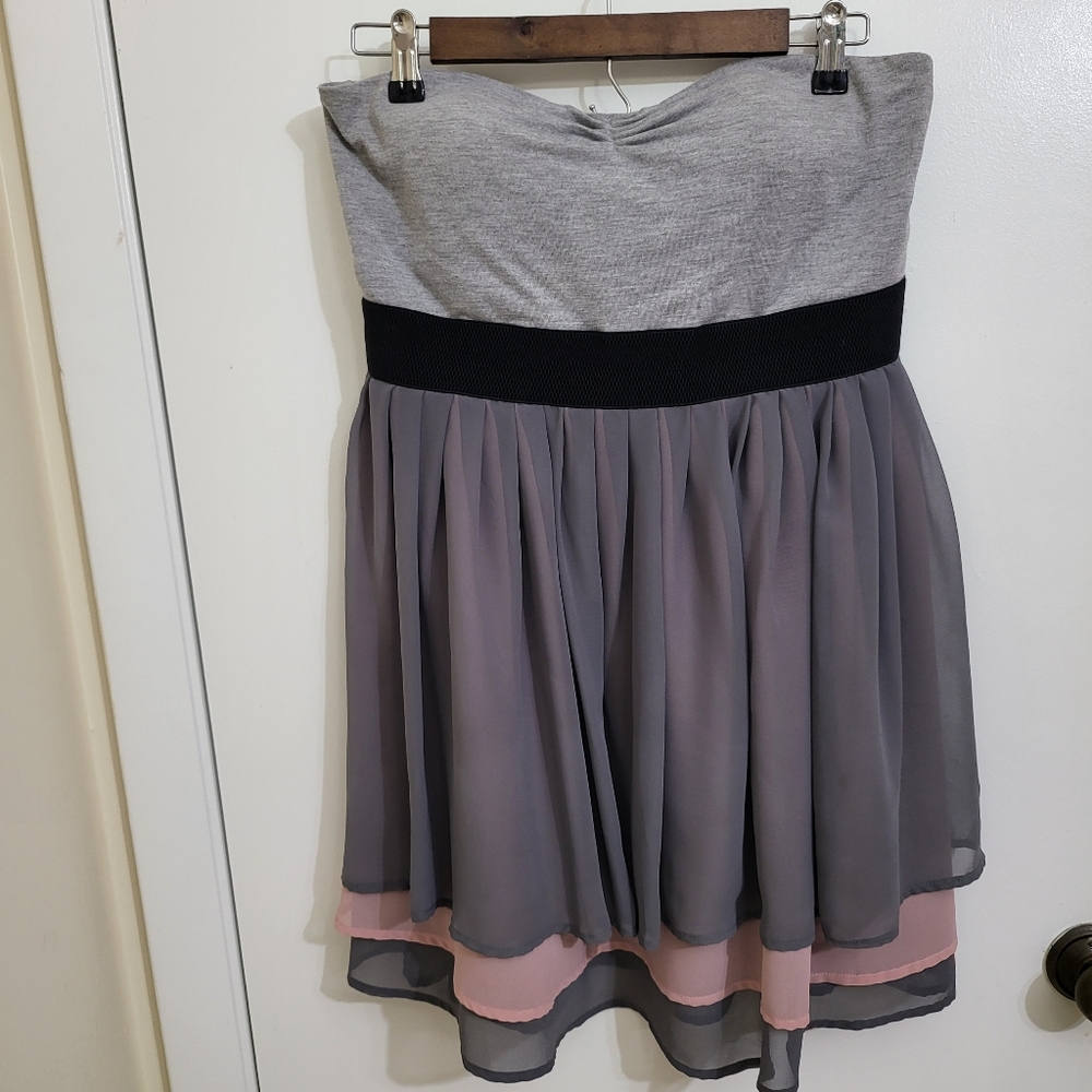 Strapless Party Ball Gown Prom Mini Tube Dress